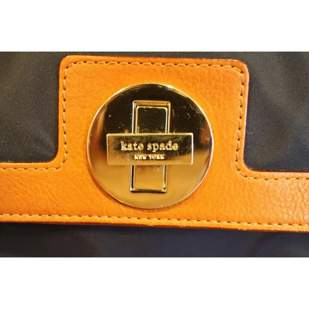 KATE SPADE MINI SIMONE PRINCE STREET NAVY SMALL SATCHEL BAG #WKRU0618 (PU120